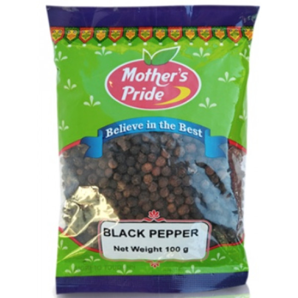 Mother's Pride Black Pepper Whole 100g